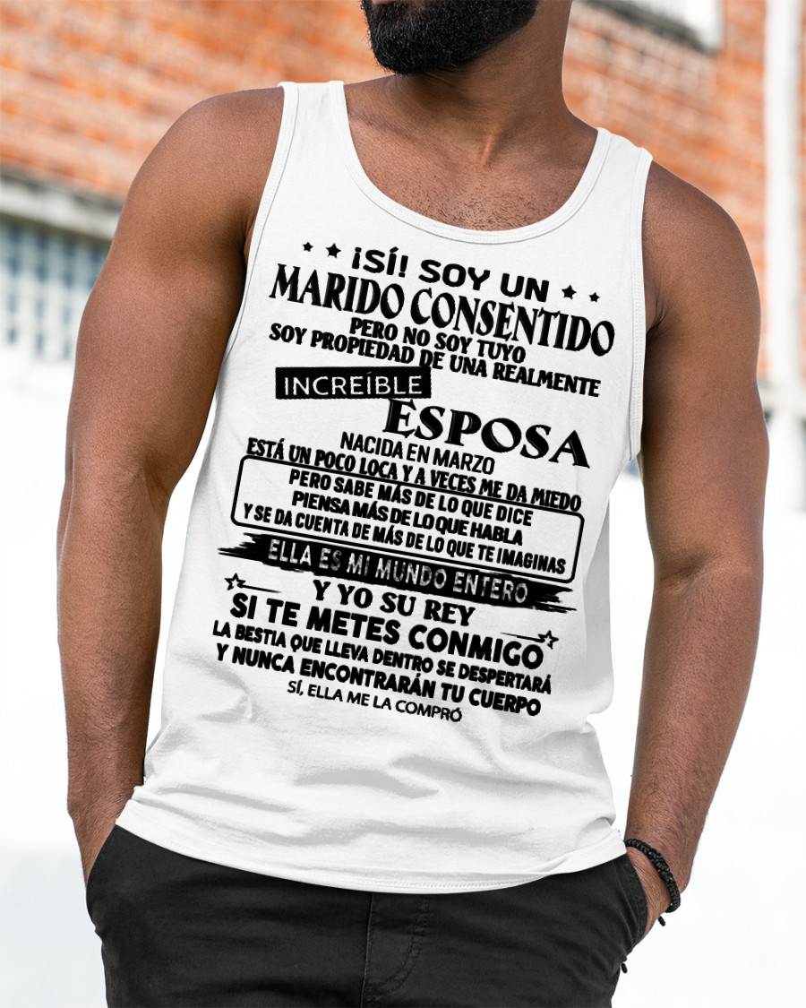 MARZO - ¡SÍ! SOY UN MARIDO CONSENTIDO - Regalo especial para tu novio o esposo - NINA03