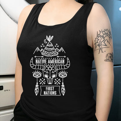 Native American T-Shirts, Vintage Native American Unisex T-Shirt/Hoodie/Sweatshirt HLT00 - Native American Heritage Month American Indian Indigenous T-Shirt (1)
