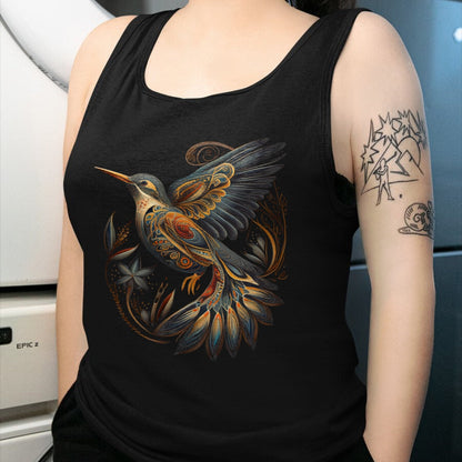 Native American T-Shirts, Vintage Native American Unisex T-Shirt/Hoodie/Sweatshirt HLT00 - Hummingbird Native American Indian T-Shirt (1)