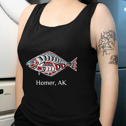 Native American T-Shirts, Vintage Native American Unisex T-Shirt/Hoodie/Sweatshirt HLT00 - Homer, Alaska Native American Halibut Fishermen Gift T-Shirt