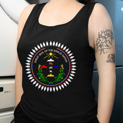 Native American T-Shirts, Vintage Native American Unisex T-Shirt/Hoodie/Sweatshirt HLT00 - Navajo Flag Native American Mens Womens Kids T-Shirt (1)