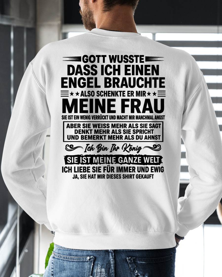 Ich Bin Ihr König SIE IST MEINE GANZE WELT - Das perfekte Geschenk für deinen Freund - GER/NINA00 (SKU2606-256-00)