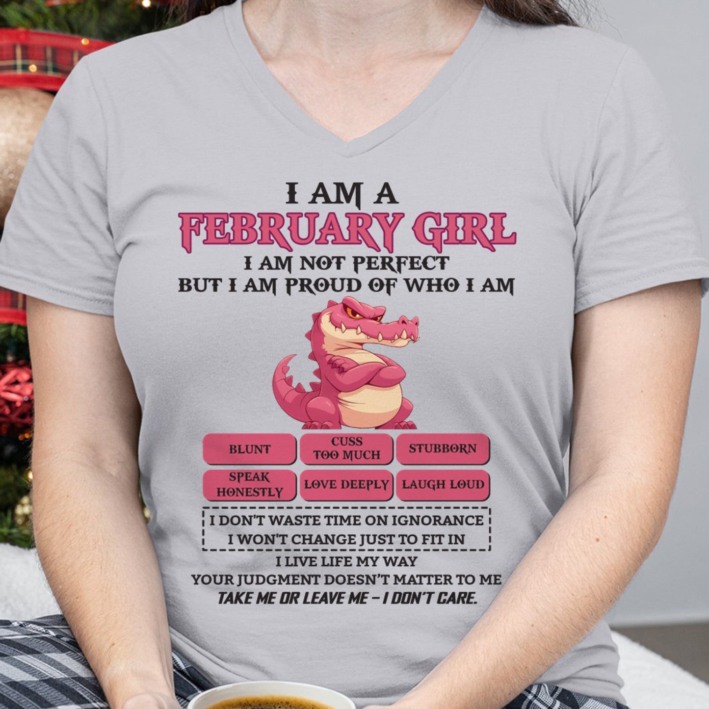 February Girl Shirt – Birthday Gift for Women - NINA02 FMA (SKU10-80-02)
